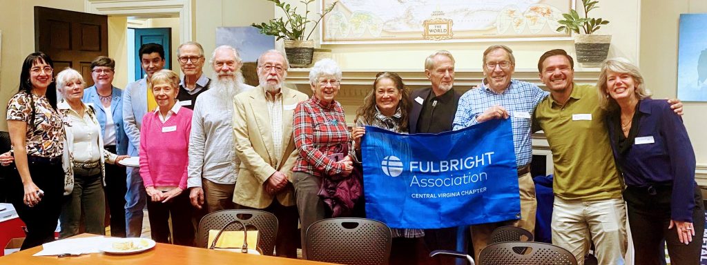 Group photo from our chapter's spring gathering on April 21, 2026, at the University of Virginia